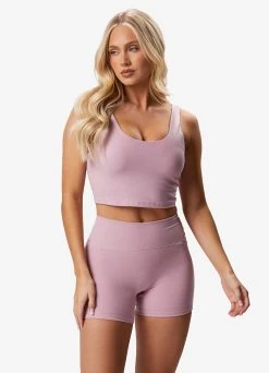 Gym King Peach Luxe Tank - Dusky Mauve Luxe -Fit Wear Shop PEACHLUXETANK SHORT DUSKYMAUVEWBT A2CL5WSR A2CXR133