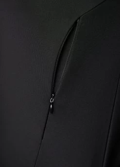 Gym King Full Zip Poly Hood - Black/Gold -Fit Wear Shop POLYFZHOOD JOGGER BLACKGOLDTST A28OHTSB A28OI 81