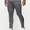 Gym King Poly Tracksuit Bottoms - Dark Grey/Black -Fit Wear Shop POLYOVERHEAD TRACKSUITBOTTOMS DARKGREYBLACKHDE B24X2TSB 1869 205
