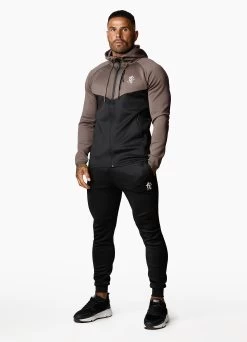 Gym King Precision FZ Hood - Iron/Black -Fit Wear Shop PRECISIONFZHOOD JOGGER KHAKIBLACKTST A2A41TSB A2A42 276