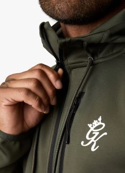 Gym King Precision FZ Hood - Khaki -Fit Wear Shop PRECISIONFZHOOD JOGGER KHAKIBLACKTST A2A41TSB A2A42 284 08bf157a 5ed2 4ca5 81da 12d6bc1d032b