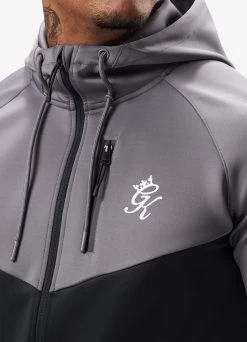 Gym King Precision FZ Hood - Slate Grey/Titanium Grey -Fit Wear Shop PRECISIONFZHOOD JOGGER SLATEGREYTITANIUMGREYTST A2C22TSB A2C21 567