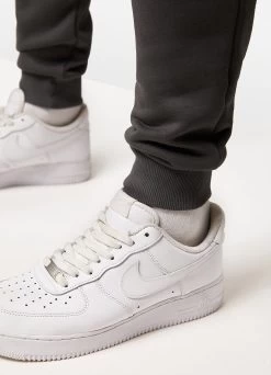 Gym King Premium Taped Jogger - Grey -Fit Wear Shop PREMIUMTAPEDCREW JOGGER GREYSWT A2BDOTSB A2BD9 53