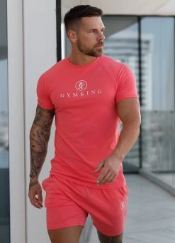 Gym King Pro Jersey Short - Coral -Fit Wear Shop PROCORAL2 683f14e3 2f02 421d 9ae1 18d6d64fd095