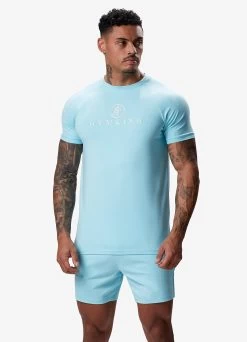 Gym King Pro Jersey Tee - Aqua Blue -Fit Wear Shop PROJERSEYTEE SHORT AQUABLUESST A2CHLSHR A2CHQ1612