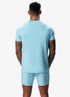 Gym King Pro Jersey Tee - Aqua Blue -Fit Wear Shop PROJERSEYTEE SHORT AQUABLUESST A2CHLSHR A2CHQ1622