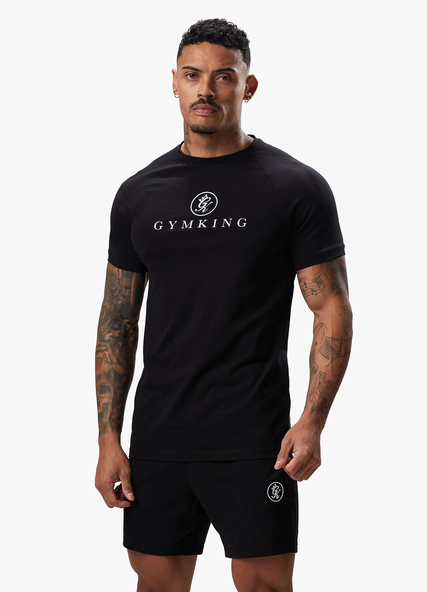 Gym King Pro Logo Jersey Tee - Black 3 Gym King Pro Logo Jersey Tee - Black
