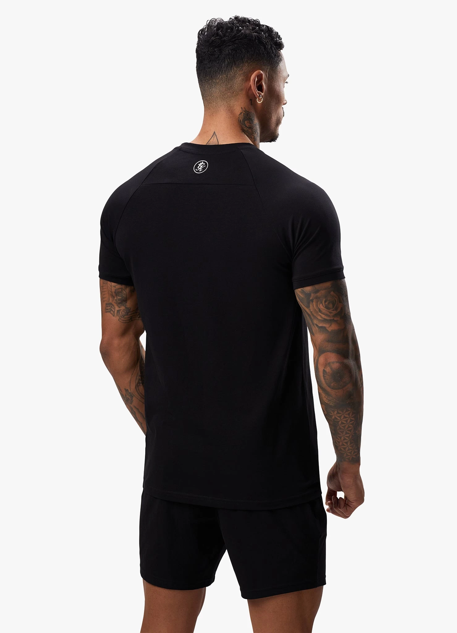Gym King Pro Logo Jersey Tee - Black 6 Gym King Pro Logo Jersey Tee - Black - Image 4