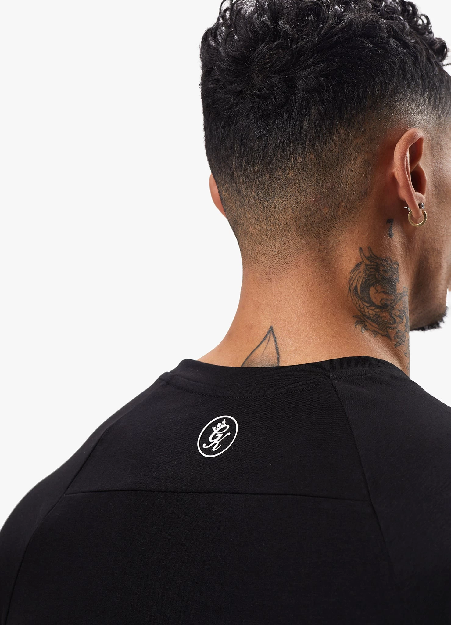 Gym King Pro Logo Jersey Tee - Black 8 Gym King Pro Logo Jersey Tee - Black - Image 6