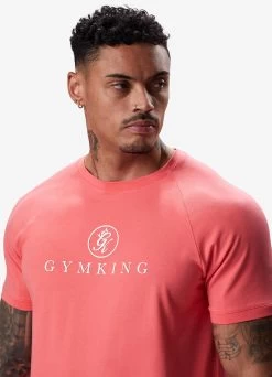 Gym King Pro Jersey Tee - Coral -Fit Wear Shop PROJERSEYTEE SHORT CORALSST A2CLDSHR A2CHP1522