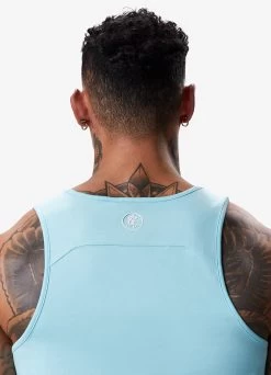 Gym King Pro Jersey Vest - Aqua Blue -Fit Wear Shop PROJERSEYVEST AQUABLUEVST A2CHZ1462