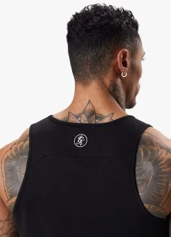 Gym King Pro Jersey Vest - Black -Fit Wear Shop PROJERSEYVEST BLACKVST A2CHU 107