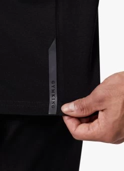 Gym King Pro Jersey Vest - Black -Fit Wear Shop PROJERSEYVEST BLACKVST A2CHU 110