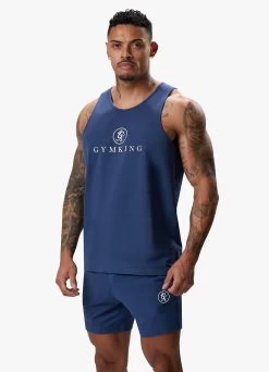Gym King Pro Jersey Vest - Dark Indigo -Fit Wear Shop PROJERSEYVEST SHORT DARKINDIGOVST A2CI0SHR A2CHS 78