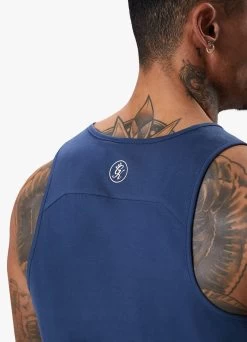 Gym King Pro Jersey Vest - Dark Indigo -Fit Wear Shop PROJERSEYVEST SHORT DARKINDIGOVST A2CI0SHR A2CHS 83