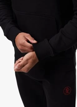 Gym King Pro Logo Fleece Tracksuit - Black/Red -Fit Wear Shop PROLOGOHOOD JOGGER BLACKREDHDE A2C34TSB A2C3A 462 a308ebfc 3c01 49bc 8d1c fc57cecede0b