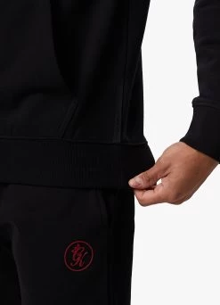 Gym King Pro Logo Fleece Tracksuit - Black/Red -Fit Wear Shop PROLOGOHOOD JOGGER BLACKREDHDE A2C34TSB A2C3A 463 1f8db245 bc2f 46a9 98d2 e75ead6e09ba