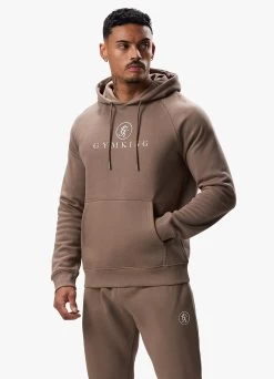 Gym King Pro Logo Fleece Hood - Dark Taupe -Fit Wear Shop PROLOGOHOOD JOGGER DARKTAUPEHDE A2C32TSB A2C38 435 097d2705 287d 47c0 b657 5a5427ea1b11