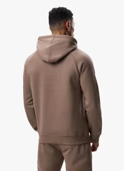 Gym King Pro Logo Fleece Hood - Dark Taupe -Fit Wear Shop PROLOGOHOOD JOGGER DARKTAUPEHDE A2C32TSB A2C38 436