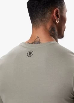 Gym King Pro Logo Tee V2 - Khaki -Fit Wear Shop PROLOGOTEE SHORT KHAKISST A2CI6SHR A2CI8125