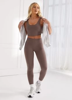 Gym King Peach Luxe Tank - Praline Luxe -Fit Wear Shop Q124LADIESPEACH MYWCAMP7792copy