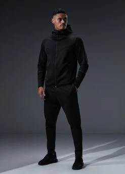 Gym King Alpha Poly Tracksuit - Black