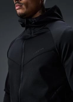 Gym King Alpha Poly FZ Hood - Black -Fit Wear Shop Q124MENSECOMALPHA EST2514copy