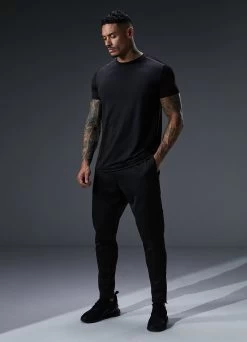 Gym King Alpha Poly Tee - Black -Fit Wear Shop Q124MENSECOMALPHA EST2520copy 1