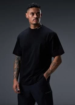 Gym King Alpha Tee - Black 18 Gym King Alpha Tee - Black -Fit Wear Shop Q124MENSECOMALPHA EST2566copy