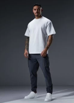 Gym King Rebellion Cargo Jogger - Graphite -Fit Wear Shop Q124MENSECOMALPHA EST2641copy f0946f90 972c 40f1 a04f 9746deeae52b