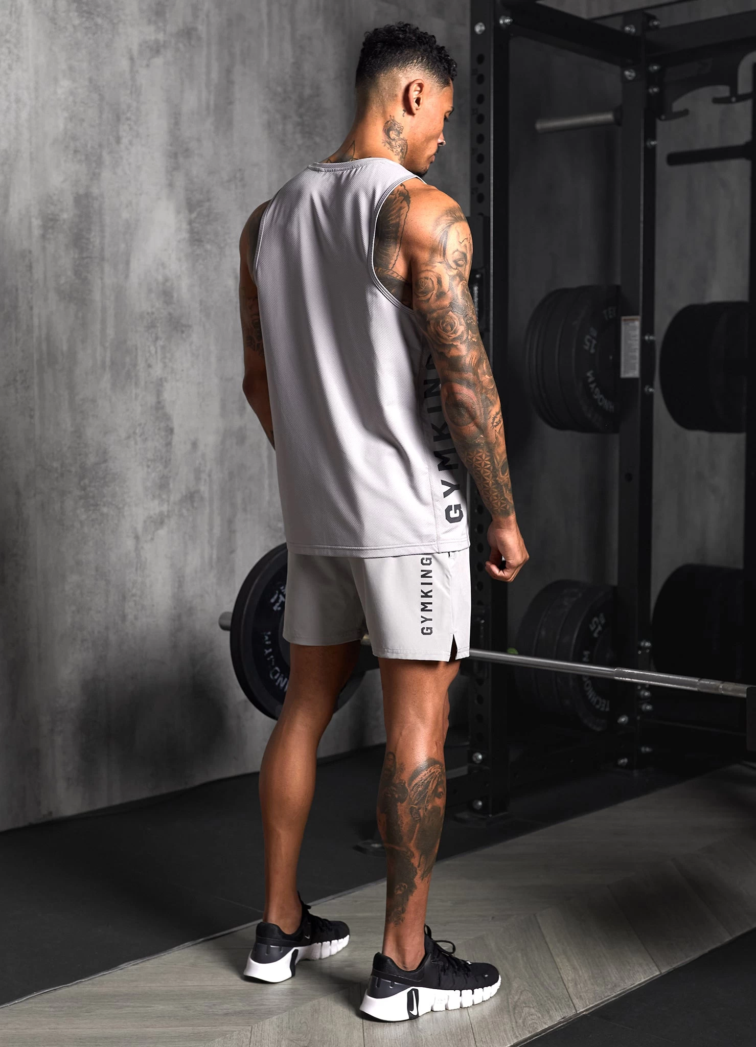 Gym King Training Division Vest - Shadow Grey 10 Gym King Training Division Vest - Shadow Grey - Image 8