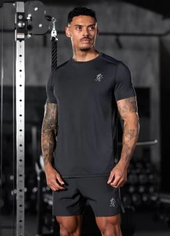 Gym King Distance Tee - Dark Pewter 24 Gym King Distance Tee - Dark Pewter -Fit Wear Shop Q124MENSJRGYM1080copy