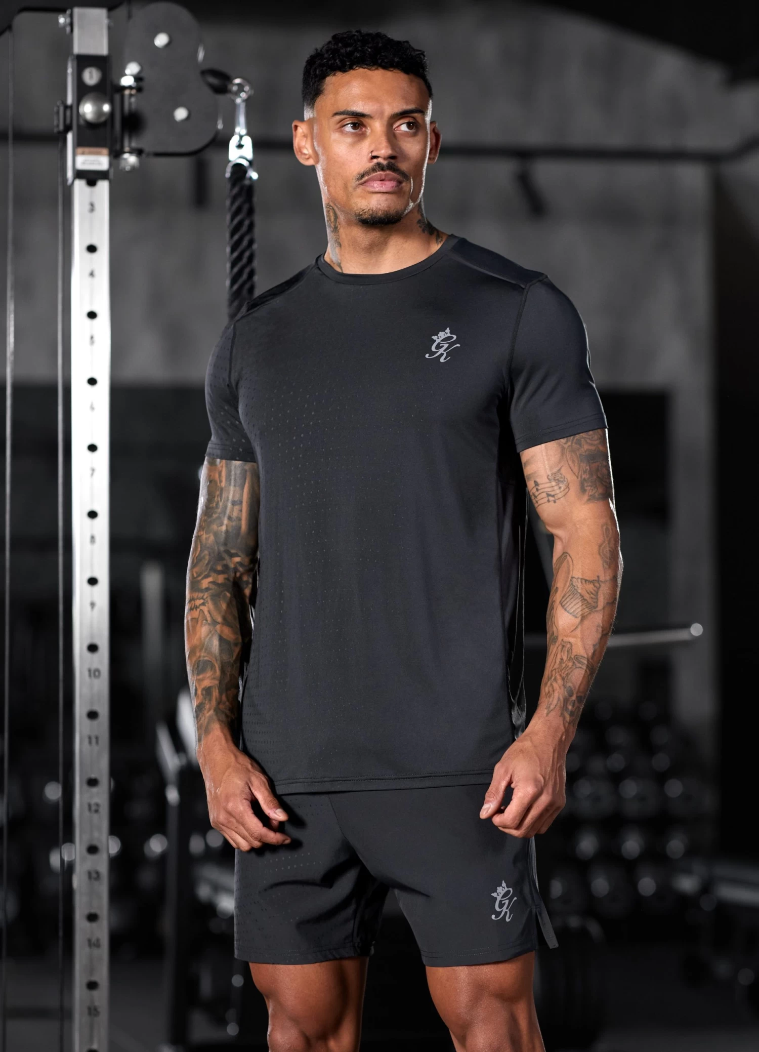 Gym King Distance Tee - Dark Pewter 13 Gym King Distance Tee - Dark Pewter - Image 11