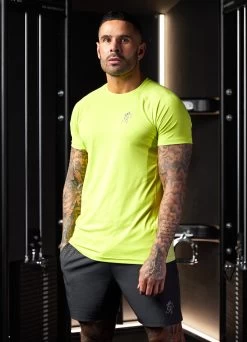 Gym King Energy Tee - Lime -Fit Wear Shop Q124MENSJRGYM1666copy