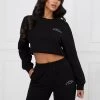 Gym King Radiance Crop Sweatshirt - Black -Fit Wear Shop Q323Mixcampaign5755