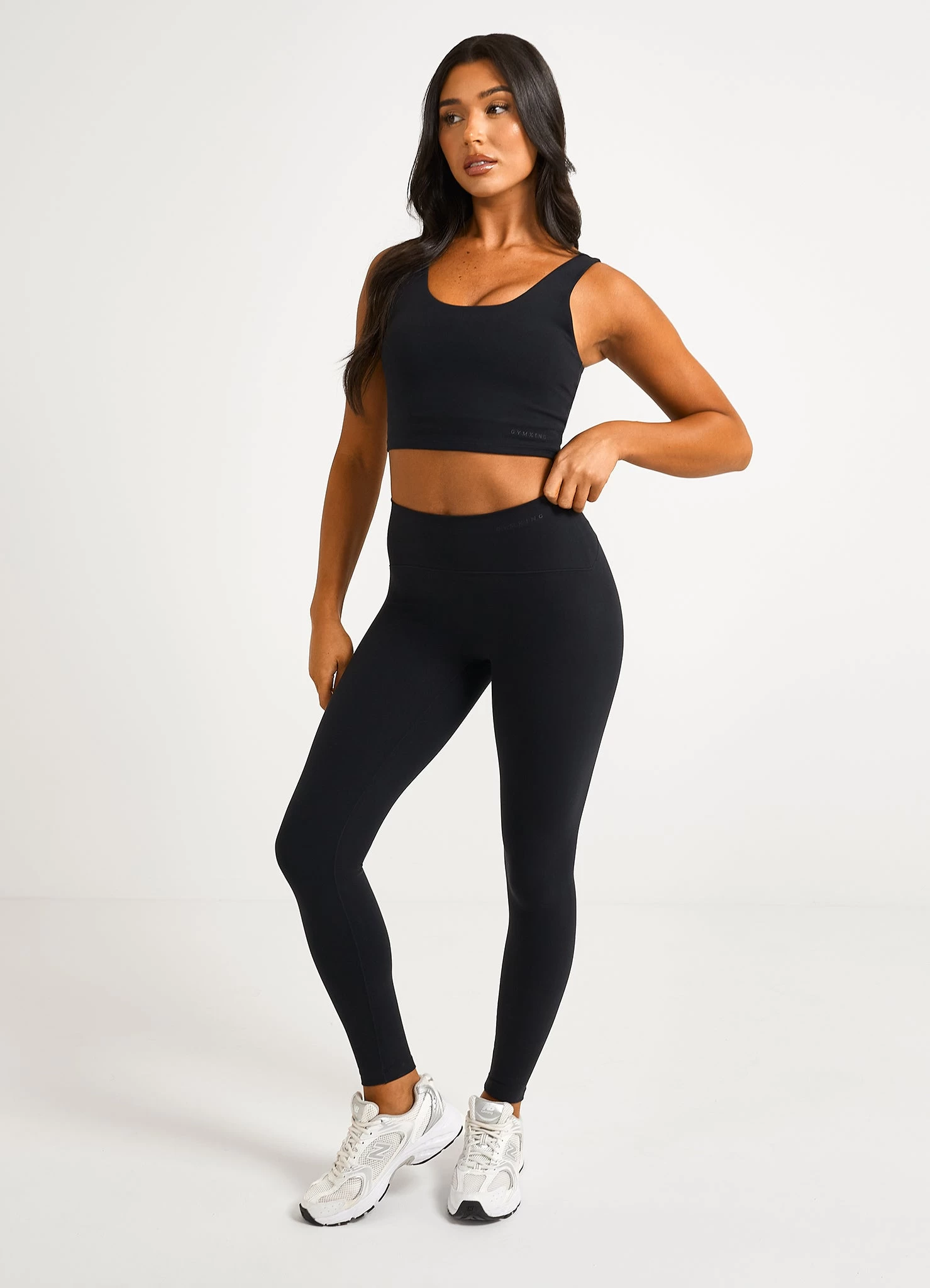 Gym King Peach Luxe Legging - Black Luxe 7 Gym King Peach Luxe Legging - Black Luxe - Image 5