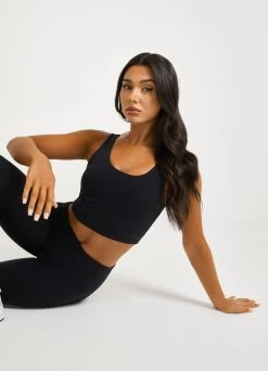 Gym King Peach Luxe Legging - Black Luxe 23 Gym King Peach Luxe Legging - Black Luxe -Fit Wear Shop Q4LADIESCAMPPEACHLUXE9660