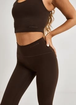 Gym King Peach Luxe Tank - Cocoa Luxe 23 Gym King Peach Luxe Tank - Cocoa Luxe -Fit Wear Shop Q4LADIESCAMPPEACHLUXE9913 2