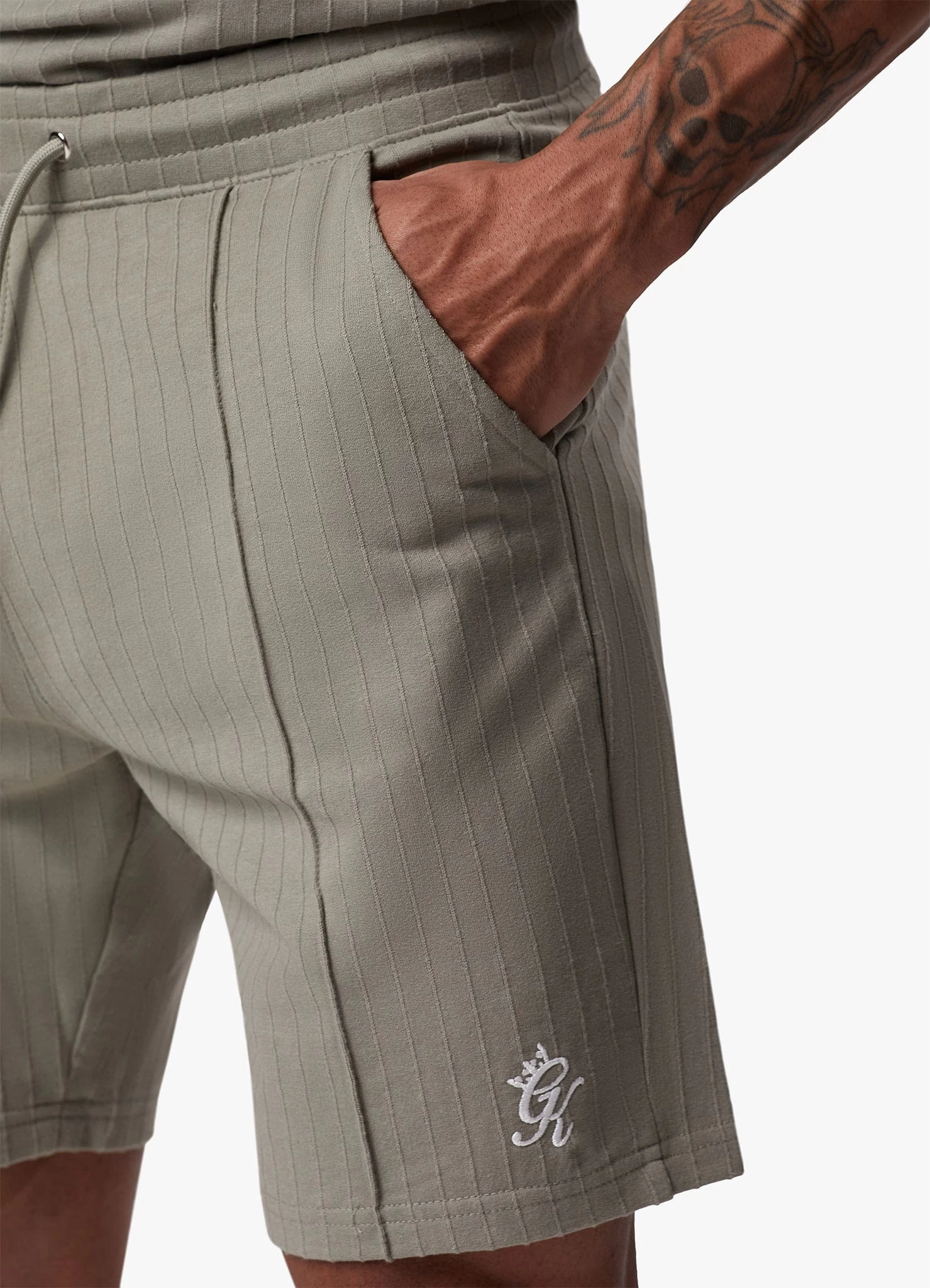 Gym King Riviera Signature Short - Khaki 9 Gym King Riviera Signature Short - Khaki - Image 7