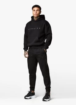 Gym King Rebellion Jogger - Black -Fit Wear Shop REBELLIONFLEECEHOOD JOGGER BLACKHDE A2ALMTSB A2ALP2 deb4db28 37a5 47f7 bca9 e17028fa5647