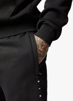 Gym King Rebellion Jogger - Black -Fit Wear Shop REBELLIONFLEECEHOOD JOGGER BLACKHDE A2ALMTSB A2ALP9