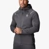 Gym King Reflect Poly FZ Hood - Graphite 1 Gym King Reflect Poly FZ Hood - Graphite -Fit Wear Shop REFLECTPOLYFZHOOD JOGGER GRAPHITETST A2BCBTSB A2BCM 182