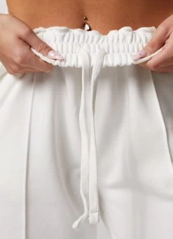 Gym King Refresh Crop Crew & Jogger - Cream -Fit Wear Shop REFRESHCONTOUREDRIBTOP JOGGER CREAMWST A2BTKWTB A2BT6 39 e58671a7 45f3 42f8 ac50 0291e0b9b8ae