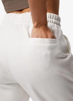 Gym King Refresh Straight Leg Jogger - Cream -Fit Wear Shop REFRESHCONTOUREDRIBTOP JOGGER CREAMWST A2BTKWTB A2BT6 40