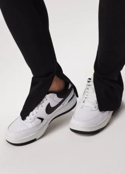 Gym King Refresh Split Hem Rib Legging - Black -Fit Wear Shop REFRESHCONTROUREDRIBTOP LEGGING BLACKWST A2BTIWLG A2BTX 110