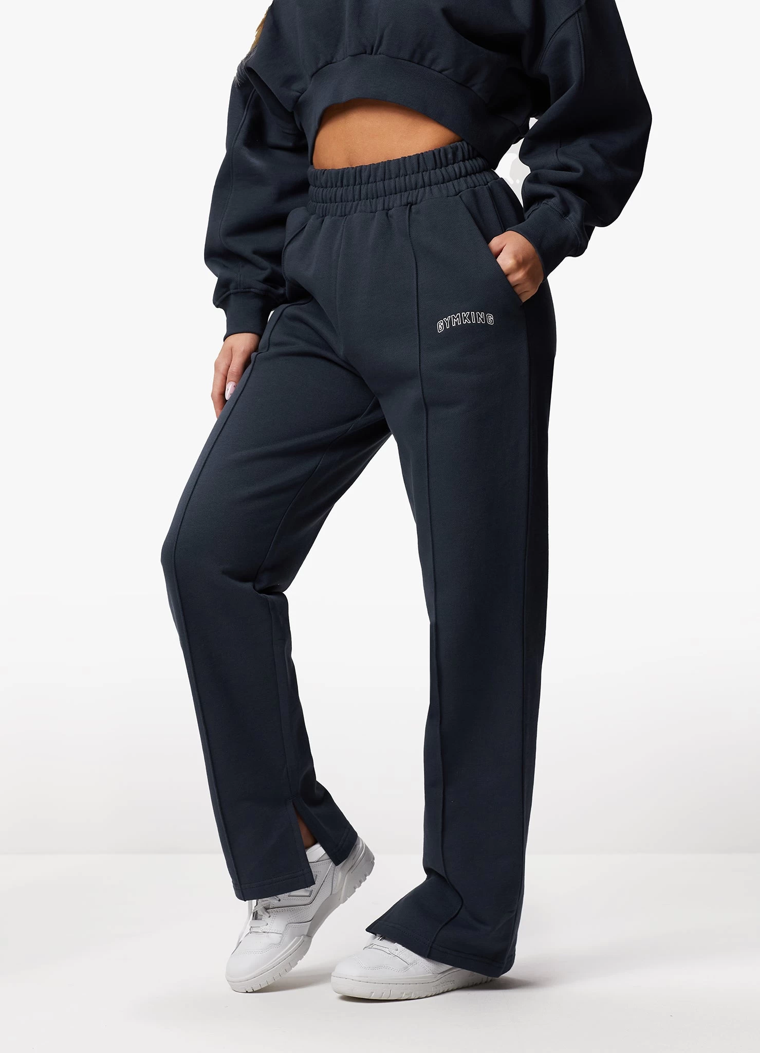 Gym King Refresh Straight Leg Jogger - Deep Slate Blue 3 Gym King Refresh Straight Leg Jogger - Deep Slate Blue