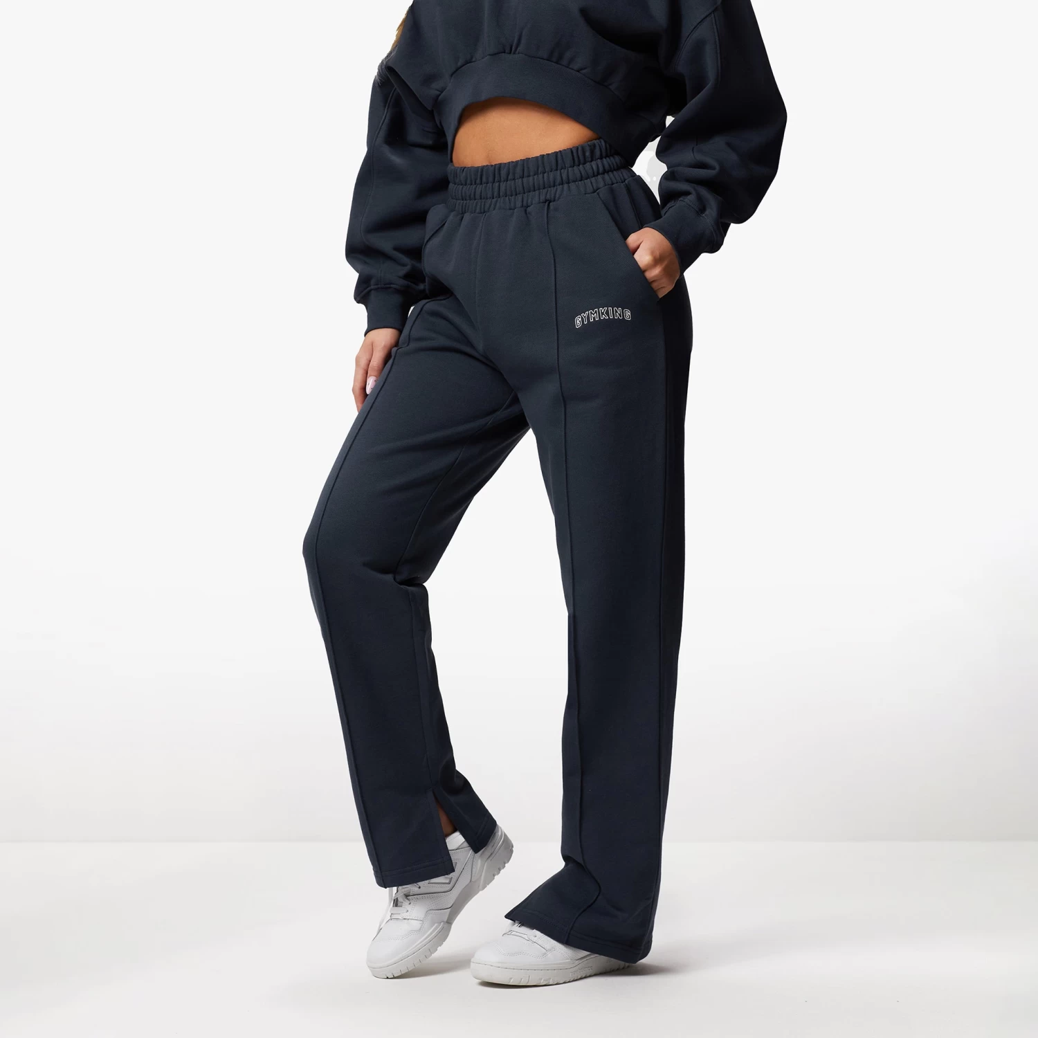 Gym King Refresh Straight Leg Jogger - Deep Slate Blue 4 Gym King Refresh Straight Leg Jogger - Deep Slate Blue - Image 2