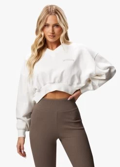 Gym King Refresh Crop Crew & Jogger - Cream -Fit Wear Shop REFRESHCROPCREW LEGGING CREAMWSS A2BSTWLG A2BTZ 53 07848a0b 4906 42fc 88e9 09b5e2709150