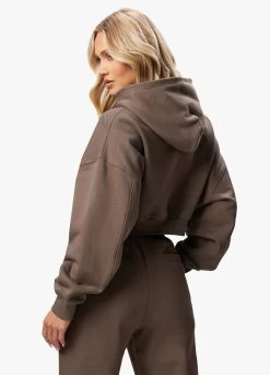 Gym King Refresh Crop Hood - Deep Mink -Fit Wear Shop REFRESHCROPHOOD JOGGER DEEPMINKWHD A2BT1WTB A2BT5 16