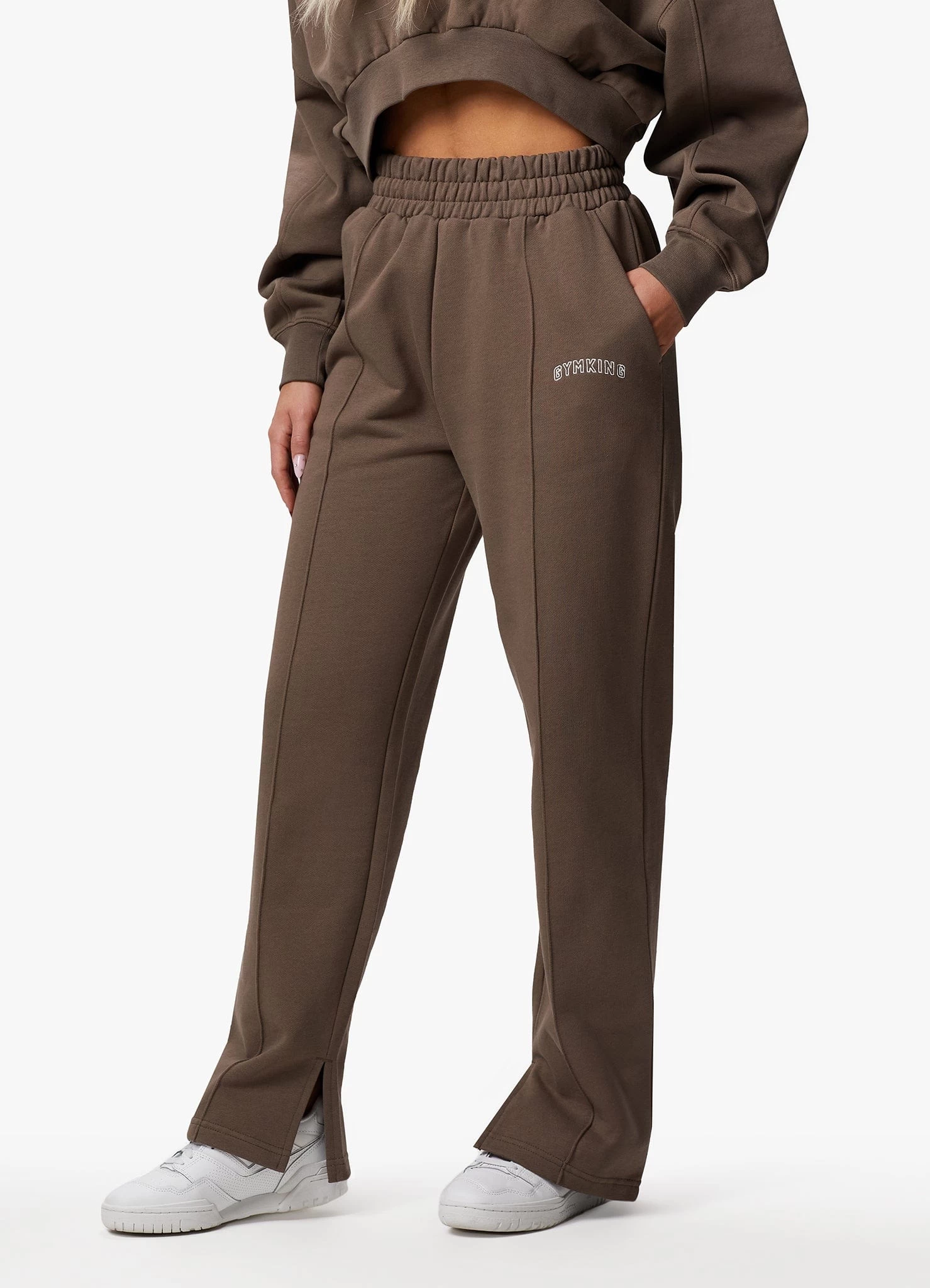 Gym King Refresh Straight Leg Jogger - Deep Mink 3 Gym King Refresh Straight Leg Jogger - Deep Mink